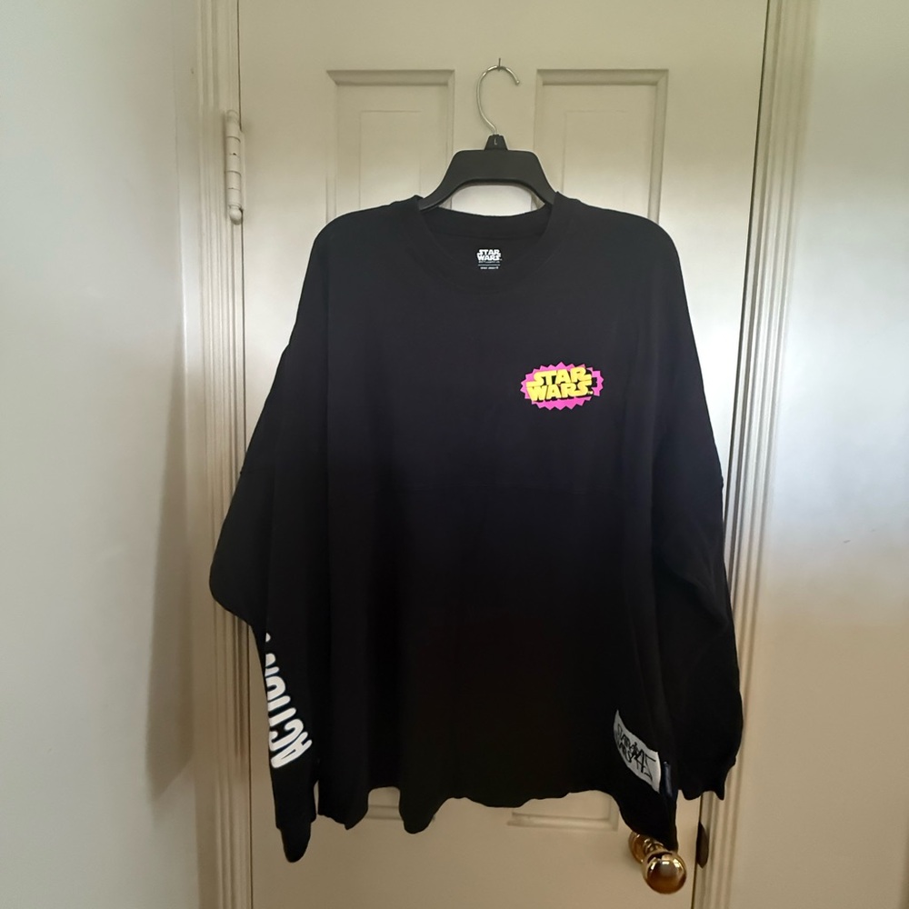 Star Wars Spirit Jersey VTG Action Figures Long Sleeve XL - Picture 12 of 13